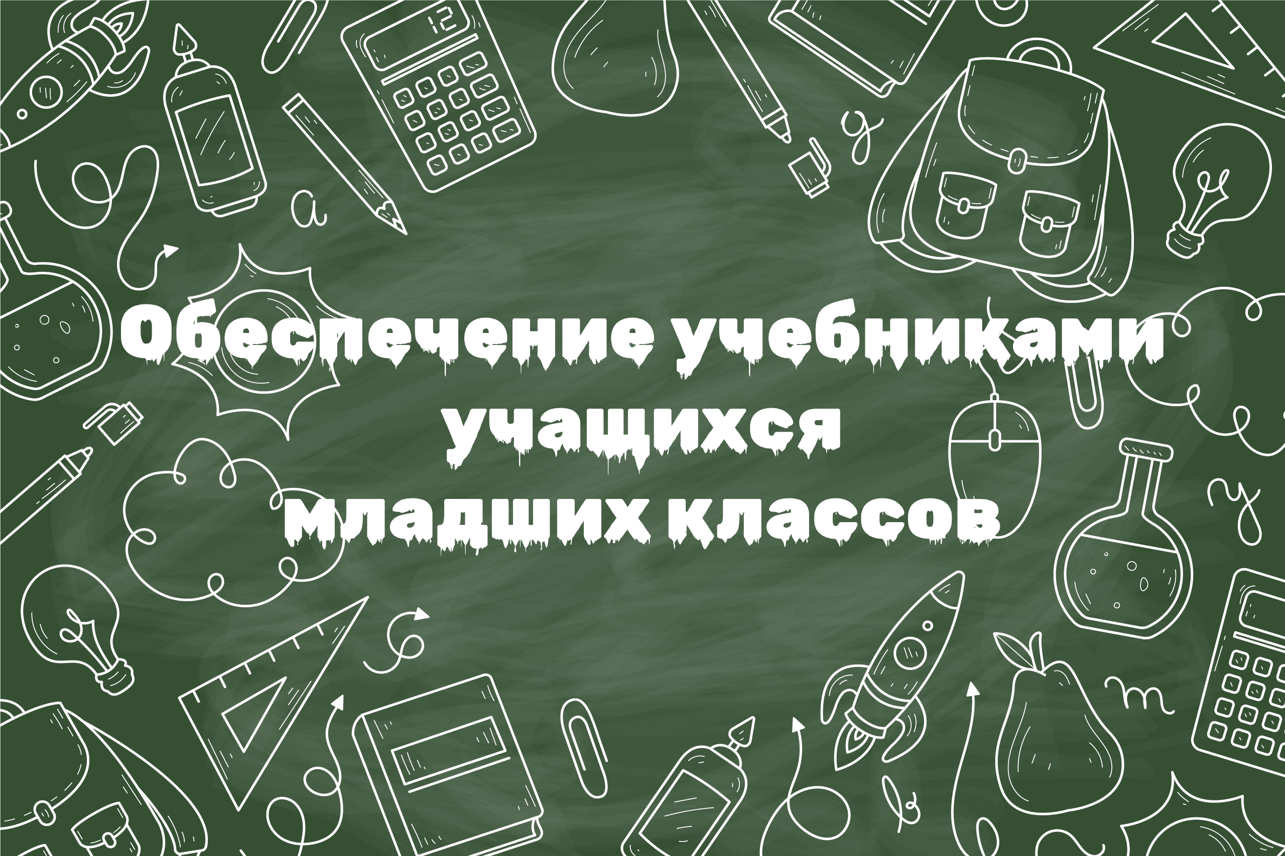 Обеспечение учебниками учащихся младших классов.