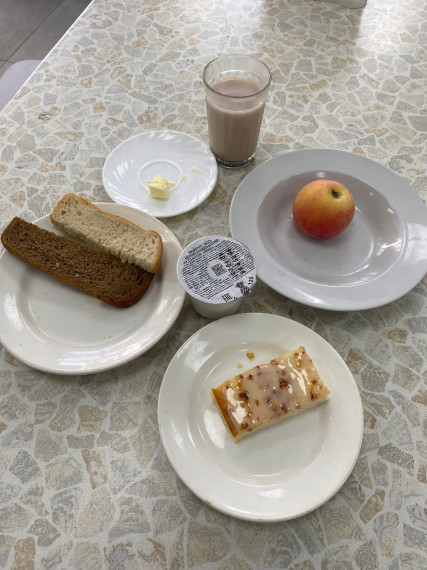 Завтрак для 1-4 классов.